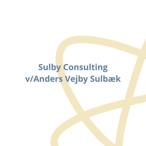 Sulby Consulting v/Anders Vejby Sulbæk