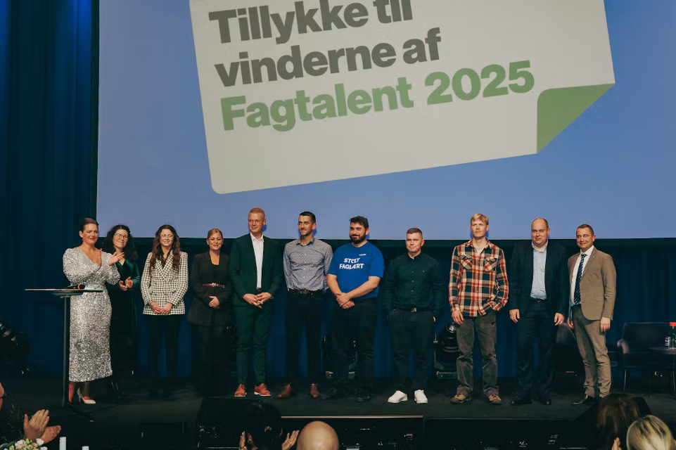 Få jeres dygtige faglærte på landkortet: Nu kan virksomheder indstille til Fagtalent-prisen
